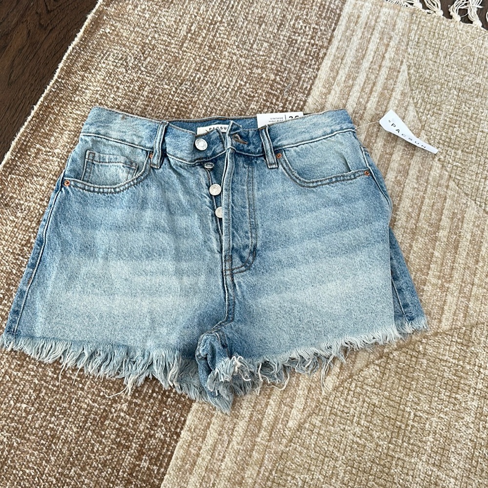 Vintage High Rise Pacsun jean shorts